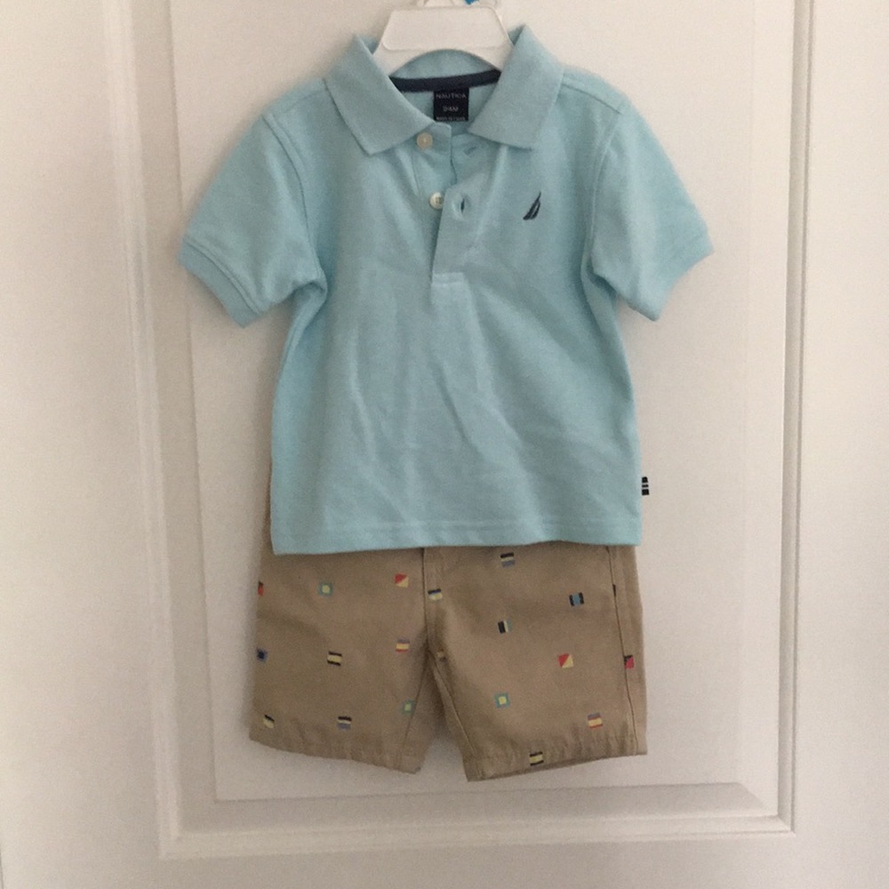 NWOT. 3 for $12. 24 months Nautica boys outfit.